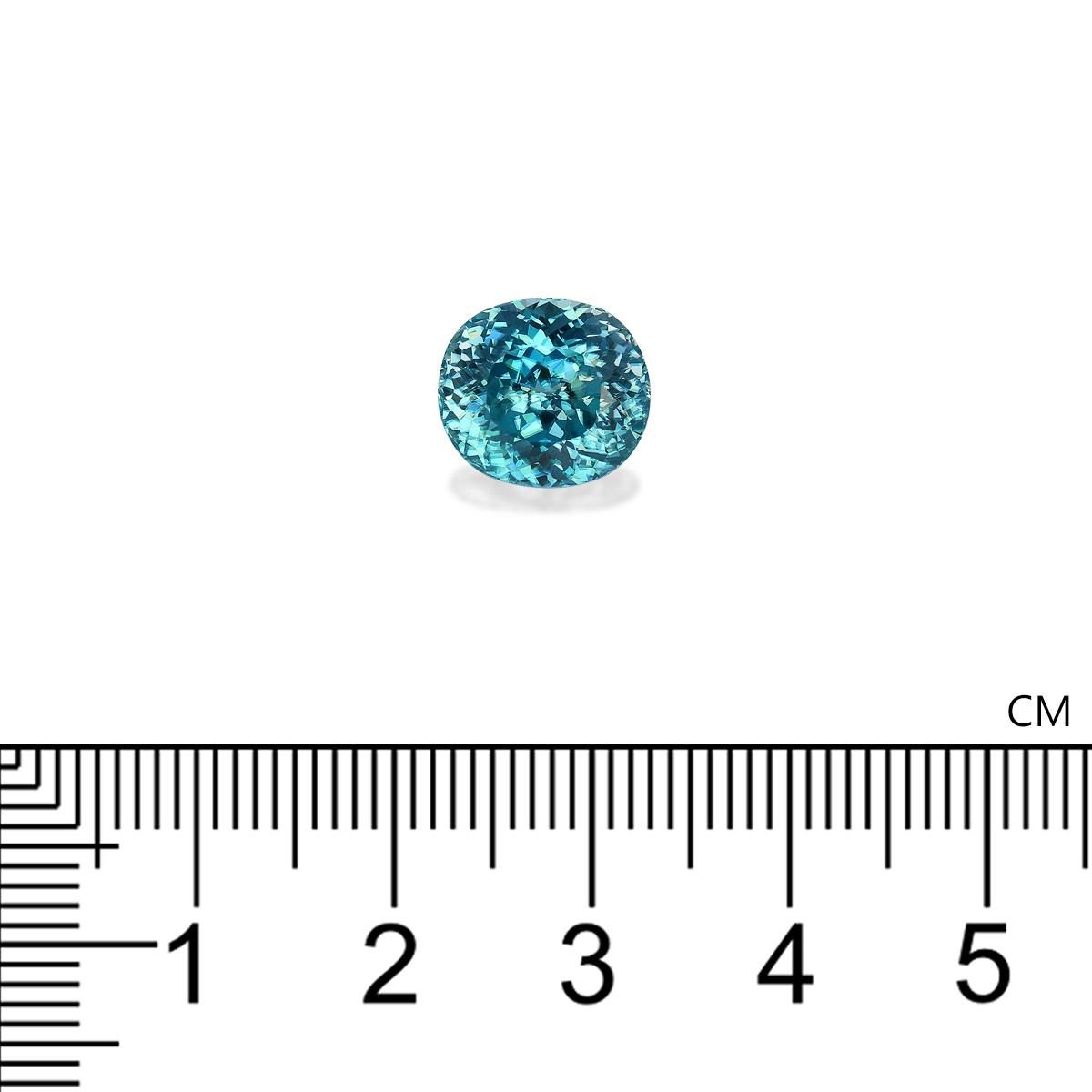 Blue Zircon 8.87 ct